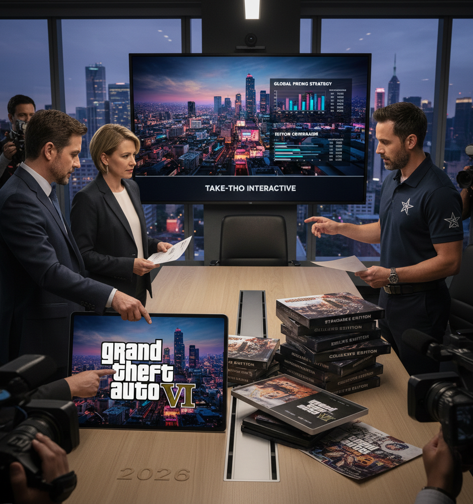 Grand Theft Auto VI: Pricing, Editions, and Pre-Order Details Emerge for 2026 Release — AI-generated illustration