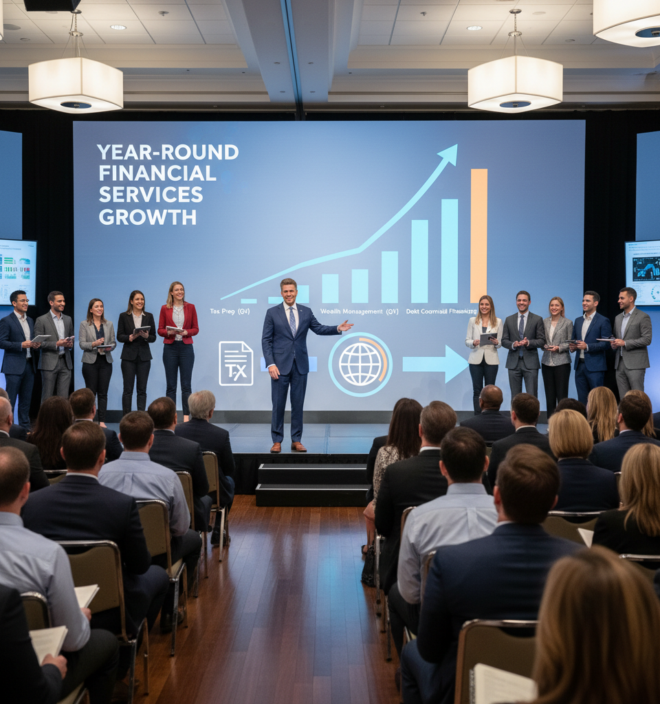 H&R Block Charts New Course: Beyond Tax Season to Year-Round Financial Guidance — AI-generated illustration