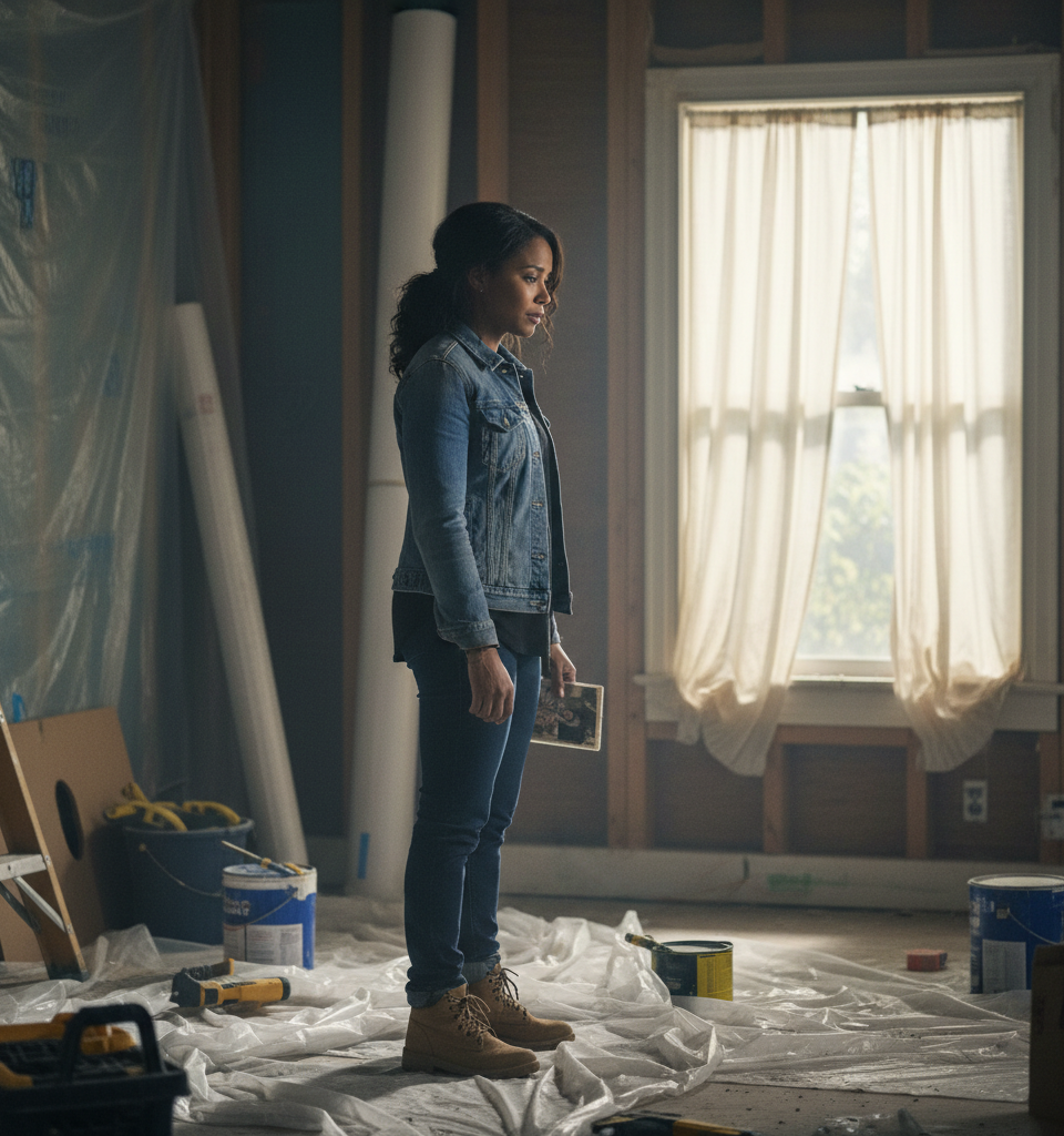 HGTV Star Page Turner Grapples with Profound Loss, Shedding Light on Grief's Impact — AI-generated illustration