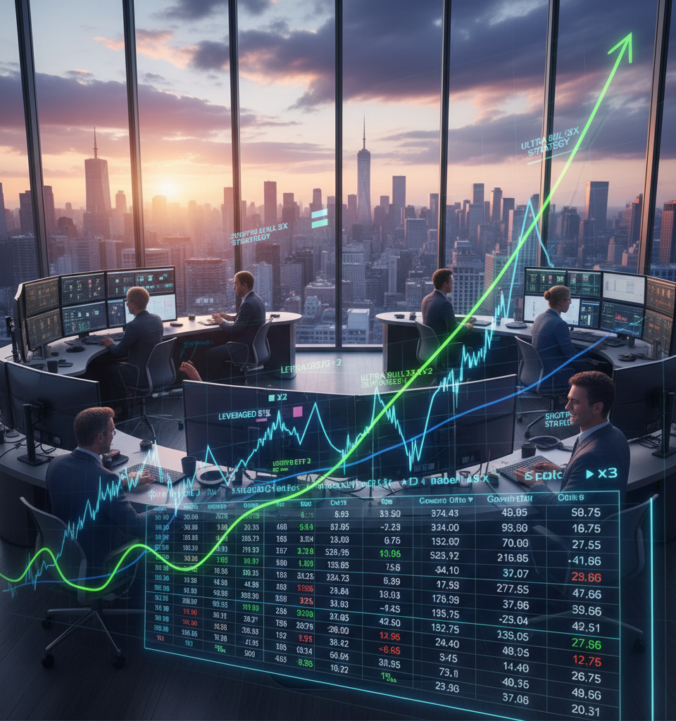 Hidden Forces Fueling Stock Rally: Options Volatility and Leveraged ETFs Tested — AI-generated illustration