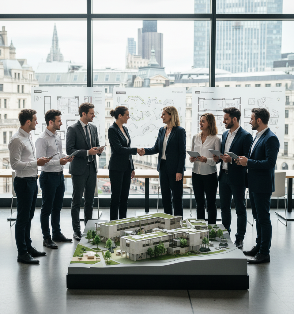 Hines Re-enters Europe's Office Market Amid Shifting Tenant Demands — AI-generated illustration