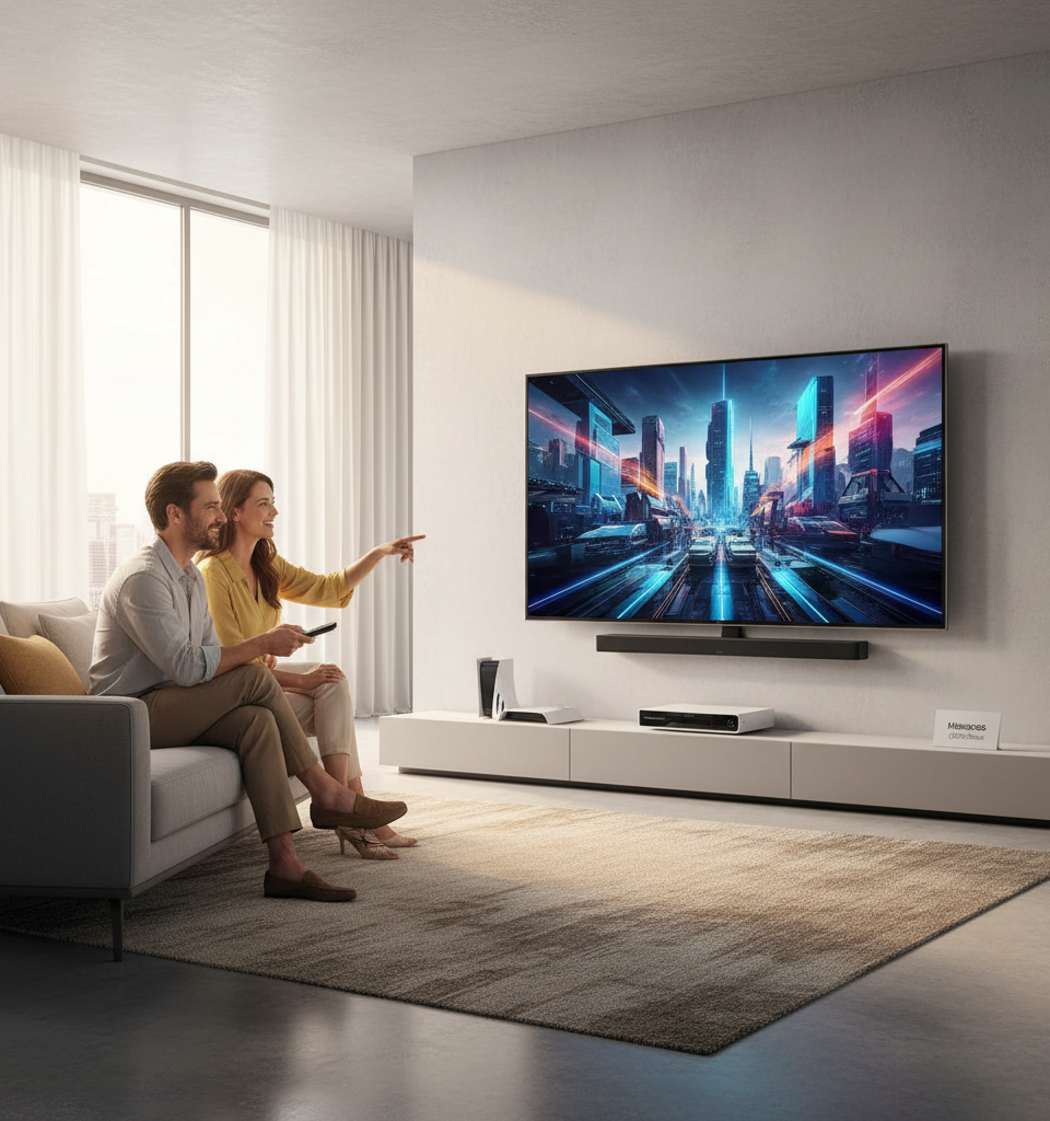 Hisense U7SG TV Review (2026): Better Design, Great Value — AI-generated illustration