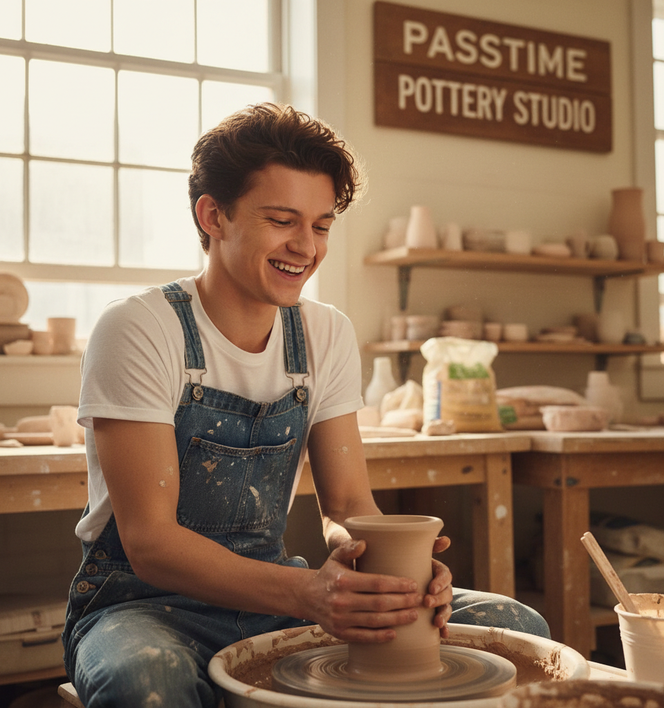 Hollywood's Power Couple: Tom Holland & Zendaya Embrace New Domestic Passtime Amidst Hectic Schedules — AI-generated illustration
