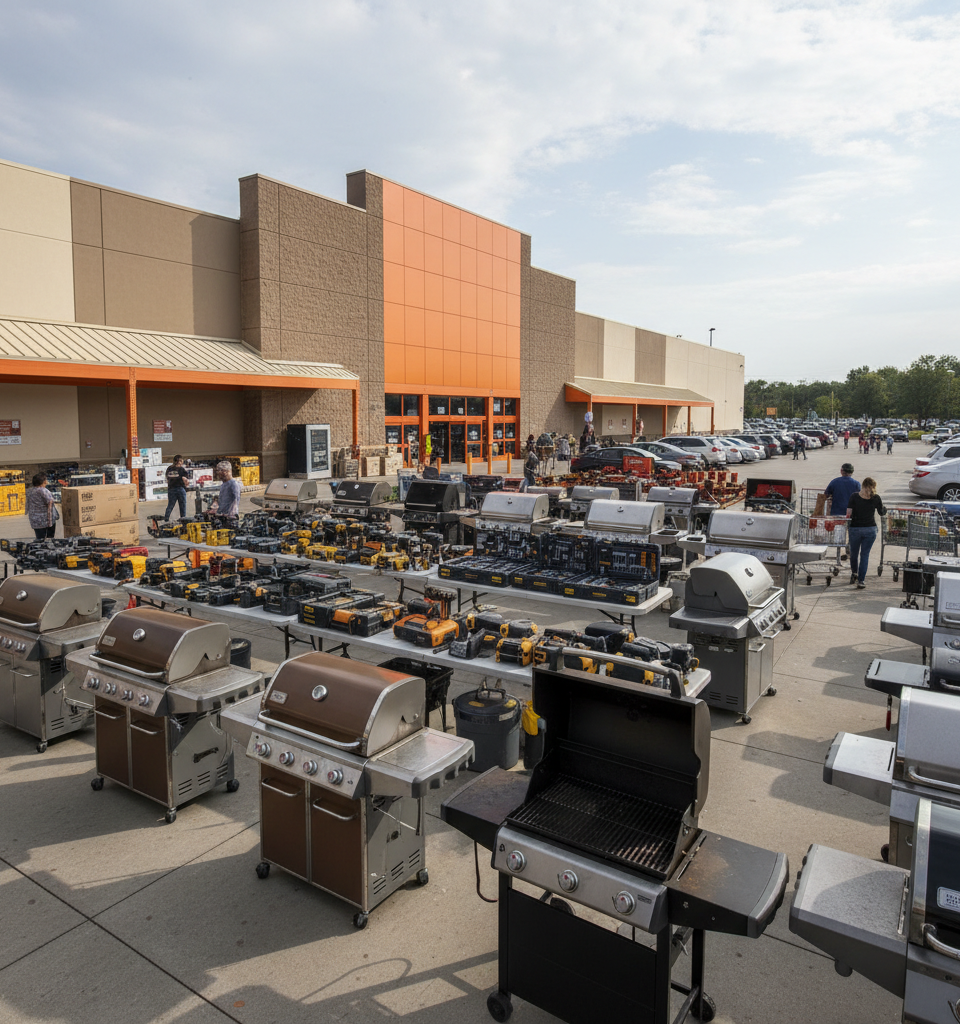 Home Depot's 2026 Labor Day Sale: Key Focus on Grills and Tools for Consumers — AI-generated illustration