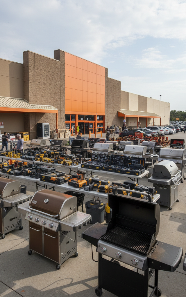Home Depot's 2026 Labor Day Sale: Key Focus on Grills and Tools for Consumers — AI-generated illustration