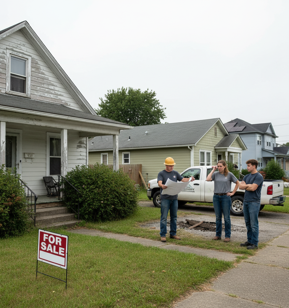 Home Remodeling Faces Sharp Decline as Economic Caution Persists, Long-Term Rebound Expected — AI-generated illustration