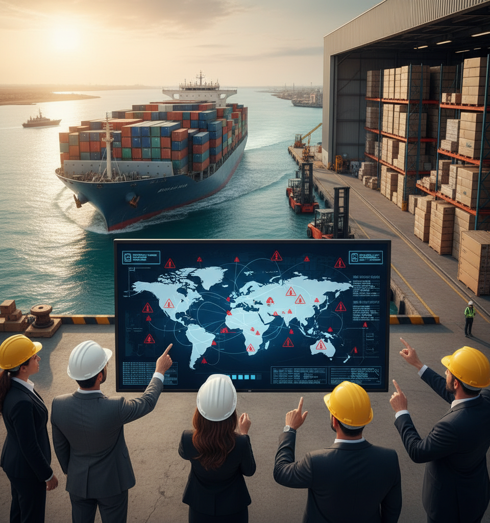 Hormuz Crisis: Escalating Inventory Challenges for Global Product Brands — AI-generated illustration