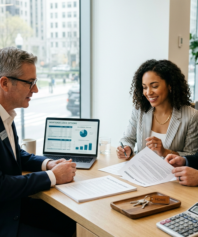 How to Get Preapproved for a Mortgage — AI-generated illustration
