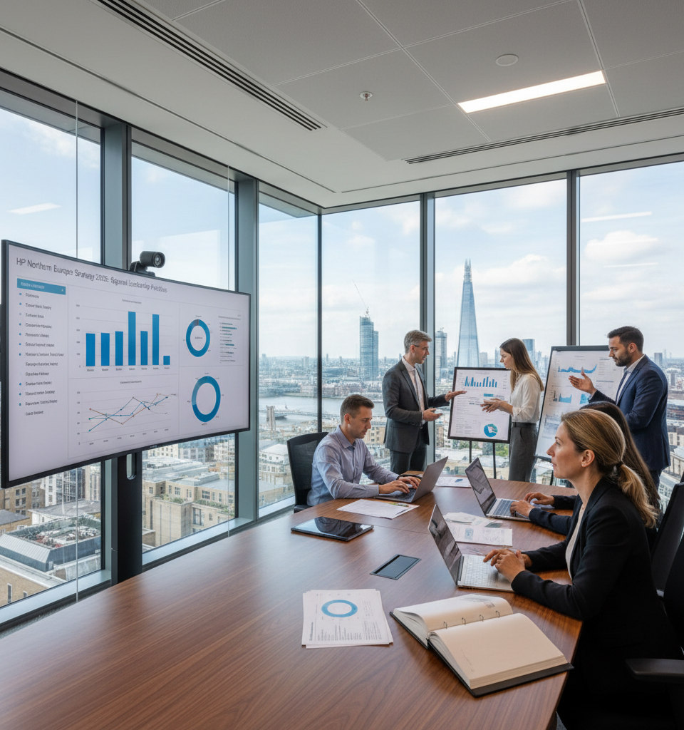 HP's Northern Europe Strategy: A 2026 Deep Dive into Regional Leadership's Priorities — AI-generated illustration