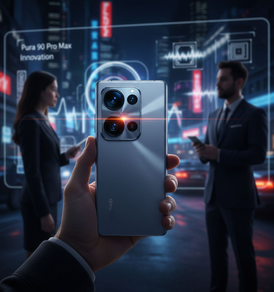 Huawei Pura 90 Pro Max: Photography Innovations Hinted in New Teasers, Igniting Anticipation — AI-generated illustration