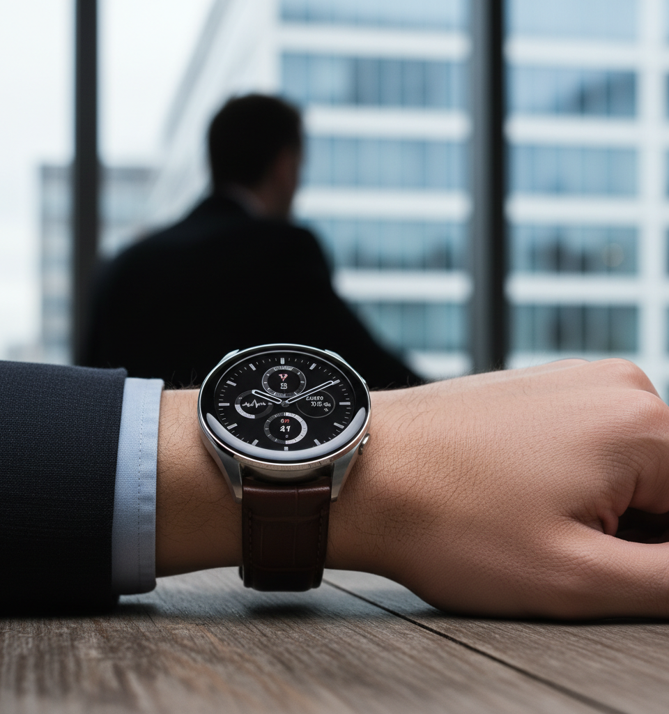 Huawei Watch 6 46mm Under Review: A Return to Classic Design — AI-generated illustration