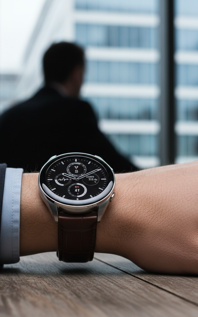 Huawei Watch 6 46mm Under Review: A Return to Classic Design — AI-generated illustration