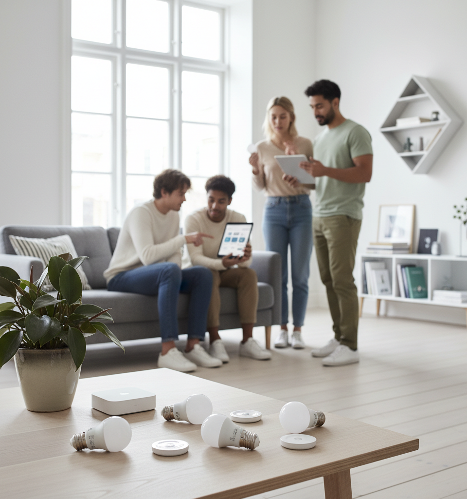 IKEA's Smart Home Evolution: Affordable Innovation Poised to Disrupt Market — AI-generated illustration