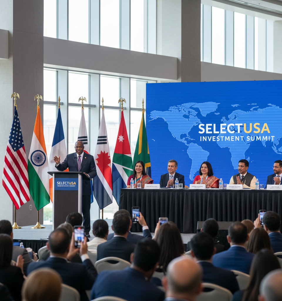 Indian Firms Pledge Record $20 Billion in US Investments Amid Global Partnership Push — AI-generated illustration
