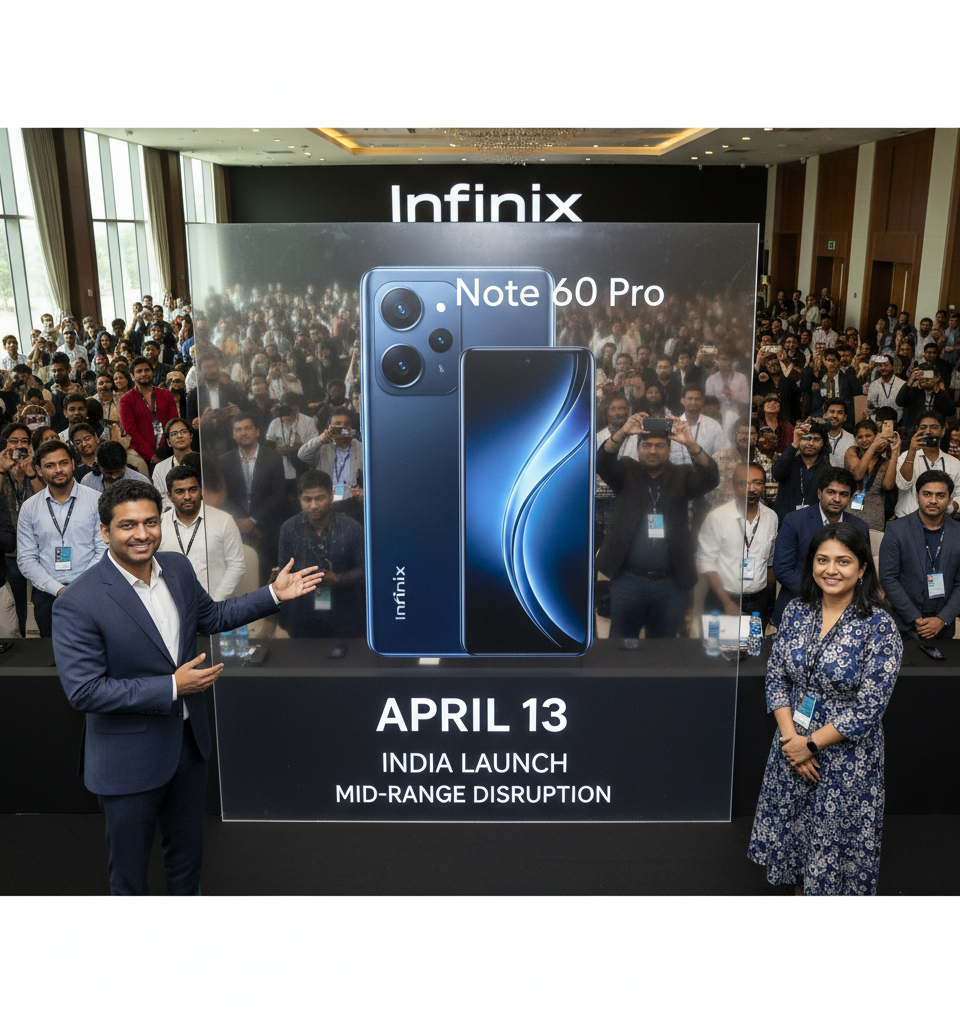 Infinix Note 60 Pro: India Launch Set for April 13, Promising Mid-Range Disruption — AI-generated illustration
