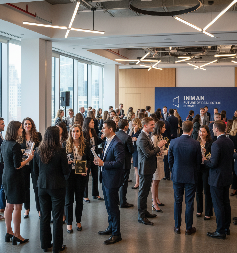Inman Spotlights 80+ Rising Stars Reshaping Real Estate's Future — AI-generated illustration