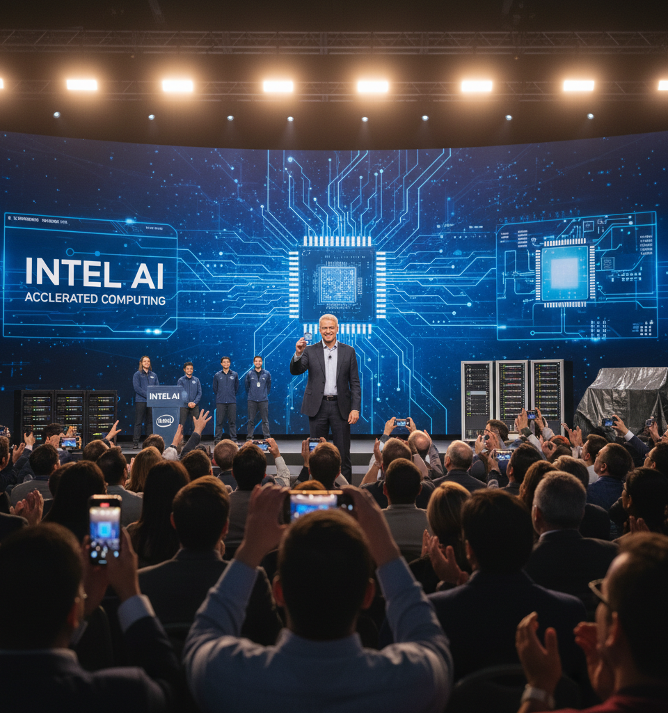 Intel's AI Pivot Shows Promise Amidst Ongoing Turnaround Challenges — AI-generated illustration