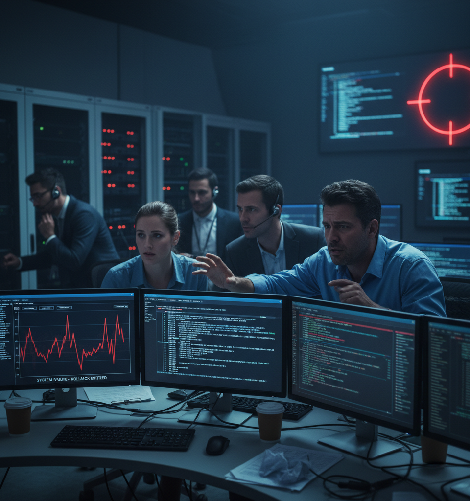 Intent-Based Chaos Testing: Mitigating Autonomous AI's Confident Failures in Enterprise Systems — AI-generated illustration