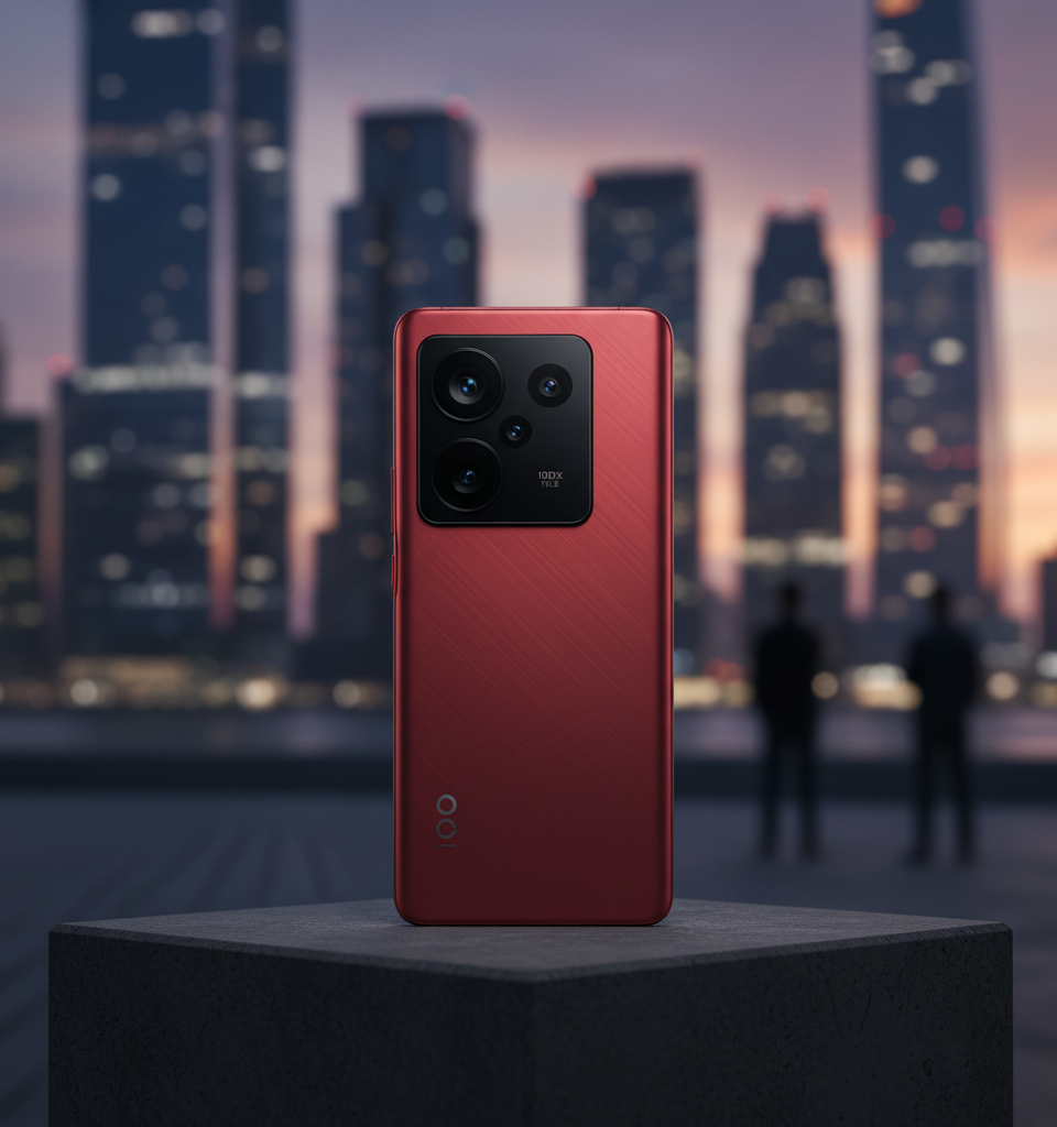 iQOO 16's Redesigned Camera Module and Rear Design Unveiled Ahead of Launch — AI-generated illustration