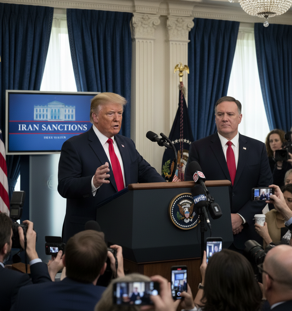 Iran Tensions Peak: Trump's Ultimatum & Looming Deal Keep Global Markets on Edge — AI-generated illustration