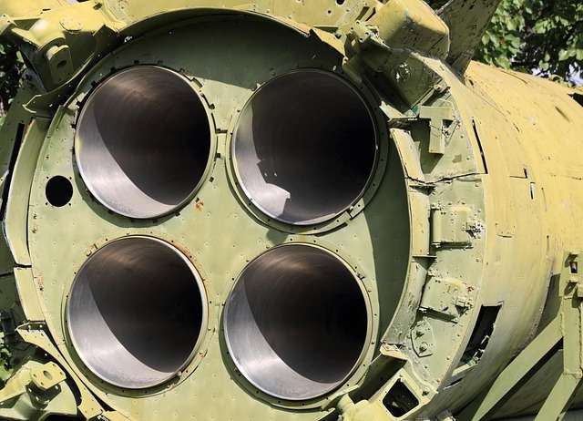 Iranian Ballistic Missile Attack on U.S. Forces Intercepted — AI-generated illustration