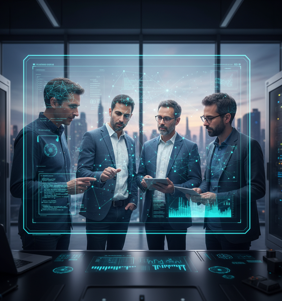 IronSource Founders Pivot to AI: Automated Ad Buying to Disrupt AdTech Post-Unity Exit — AI-generated illustration