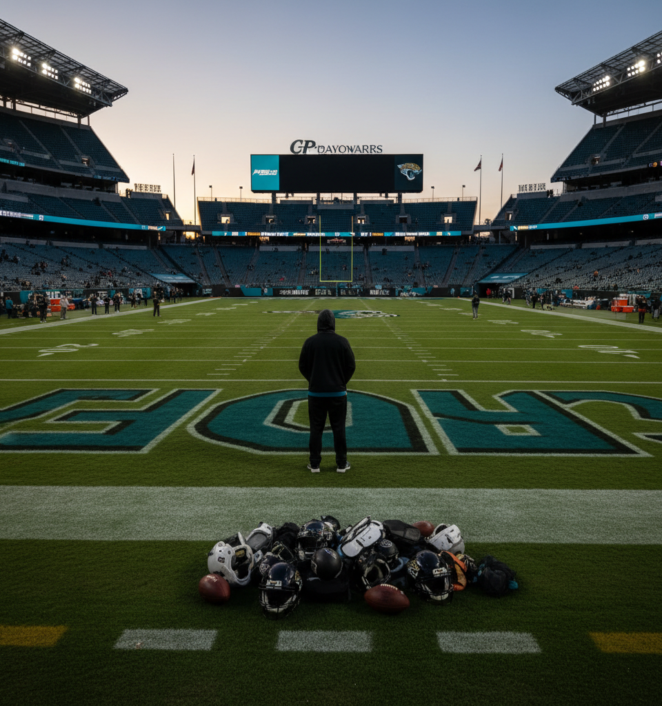 Jaguars Acquire Quarterback Quinn Ewers from Dolphins in 2028 Draft Pick Trade — AI-generated illustration