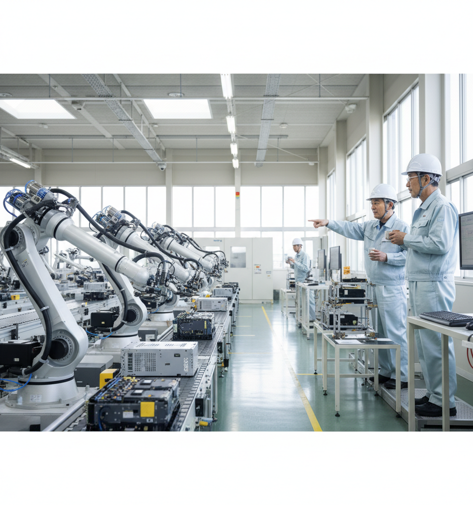 Japan's Automation Imperative: Robots Poised to Tackle Labor Shortages Amidst Aging Population — AI-generated illustration