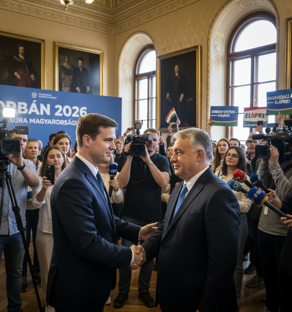 JD Vance Ventures to Hungary Amidst Orban's Re-election Push: A Deep Dive into US Conservative Support — AI-generated illustration