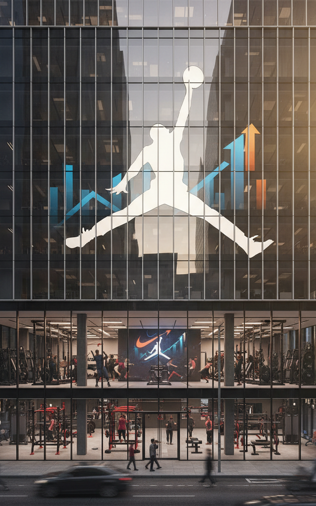 Jordan Brand Expands Beyond Footwear with New Strength Training Equipment Line — AI-generated illustration