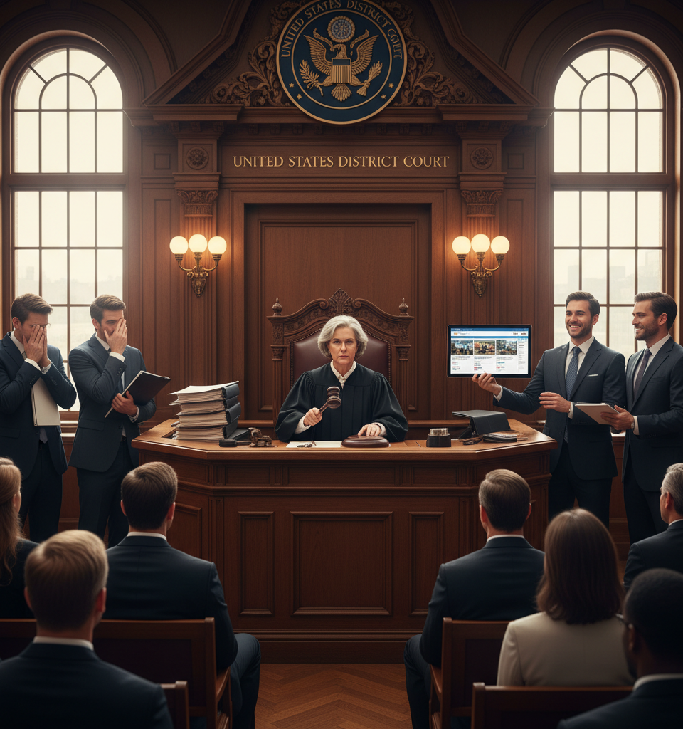 Judge Orders MRED to Restore Zillow Listing Feeds Following Injunction — AI-generated illustration