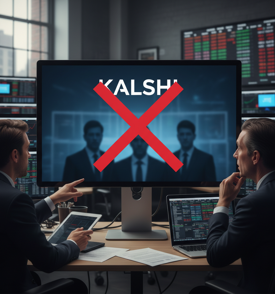 Kalshi Expels Political Candidates Amid Insider Trading Allegations, Spotlighting Prediction Market Ethics — AI-generated illustration