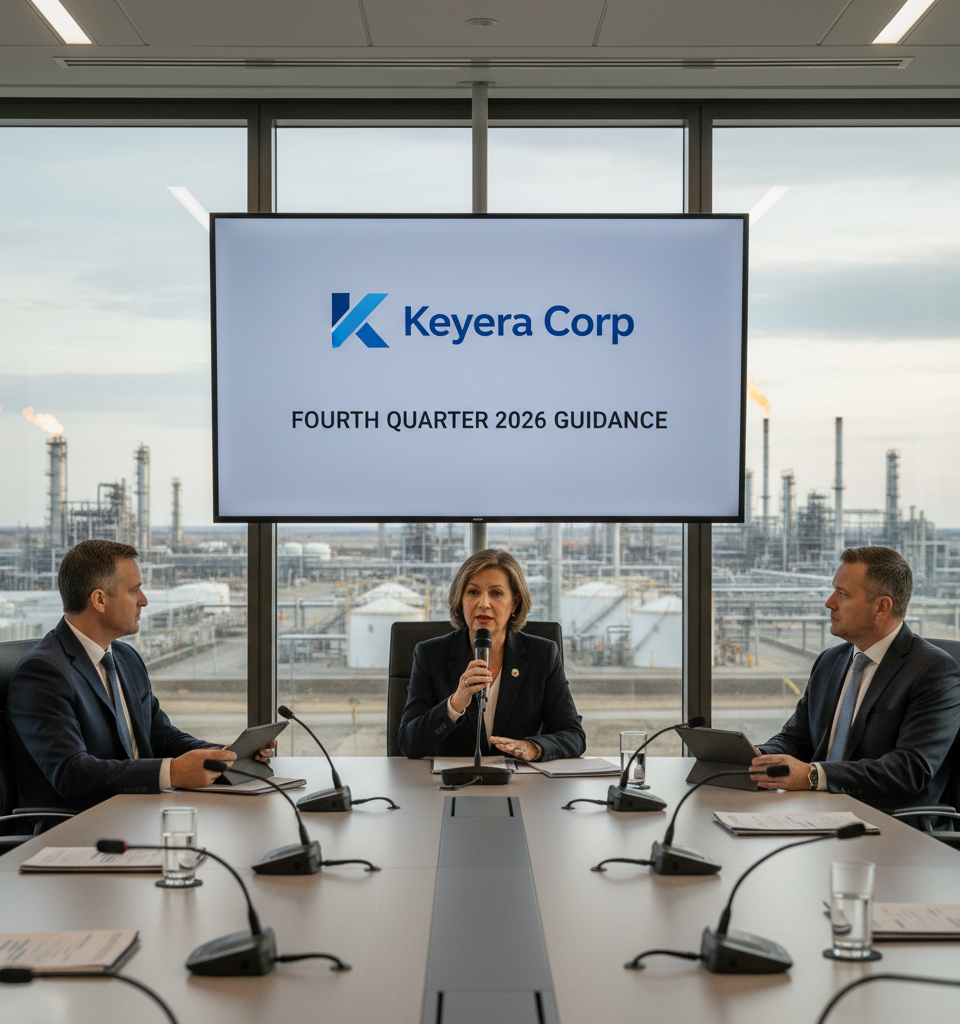 Keyera Corp. Provides Fourth Quarter 2026 Guidance in Recent Call — AI-generated illustration