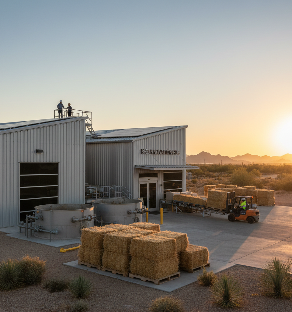 Kimberly-Clark Pilot Facility in Arizona Aims for Fiber Sourcing Resilience — AI-generated illustration
