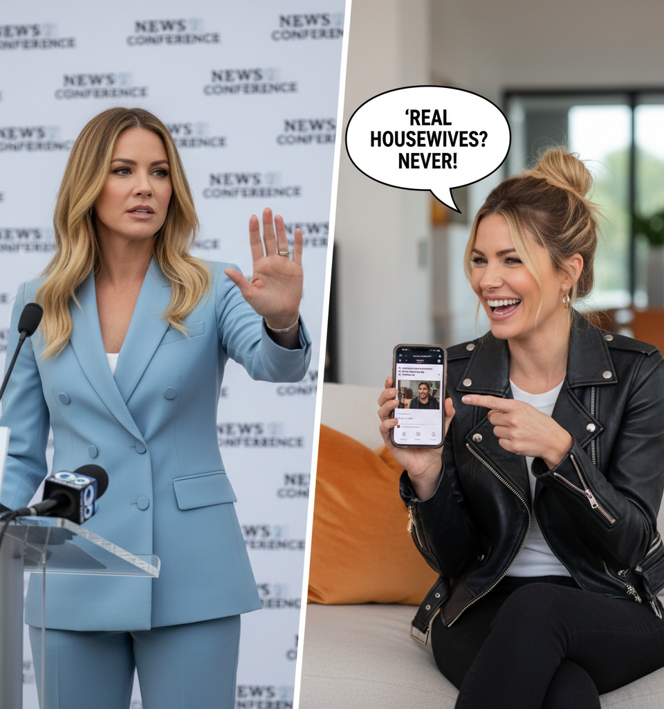 LeAnn Rimes Decisively Denies 'Real Housewives' Rumors Amidst Brandi Glanville's Public Diss — AI-generated illustration