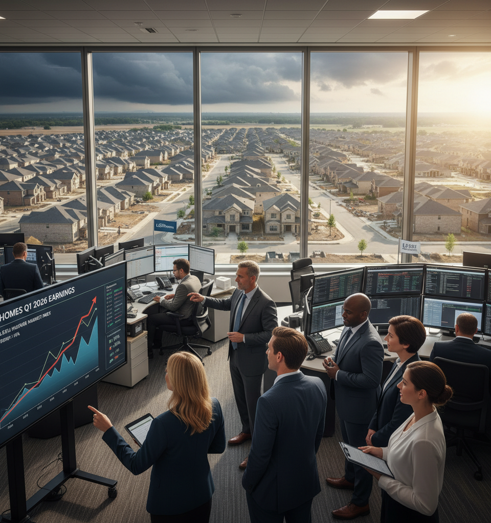 LGI Homes' Q1 2026 Earnings: A Bellwether for Entry-Level Housing Amidst Market Headwinds — AI-generated illustration