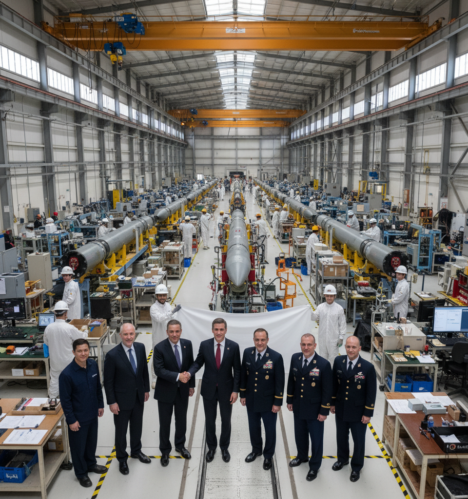 Lockheed Martin Secures $35 Billion DoD Contract to Quadruple Interceptor Production — AI-generated illustration