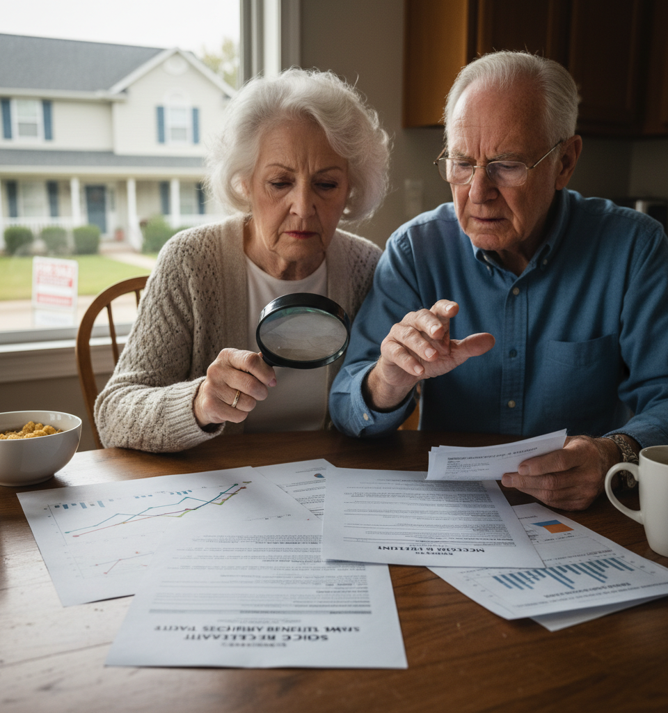 Longer Lives, Shifting Wealth: How Longevity Pressures Social Security and Homeownership — AI-generated illustration