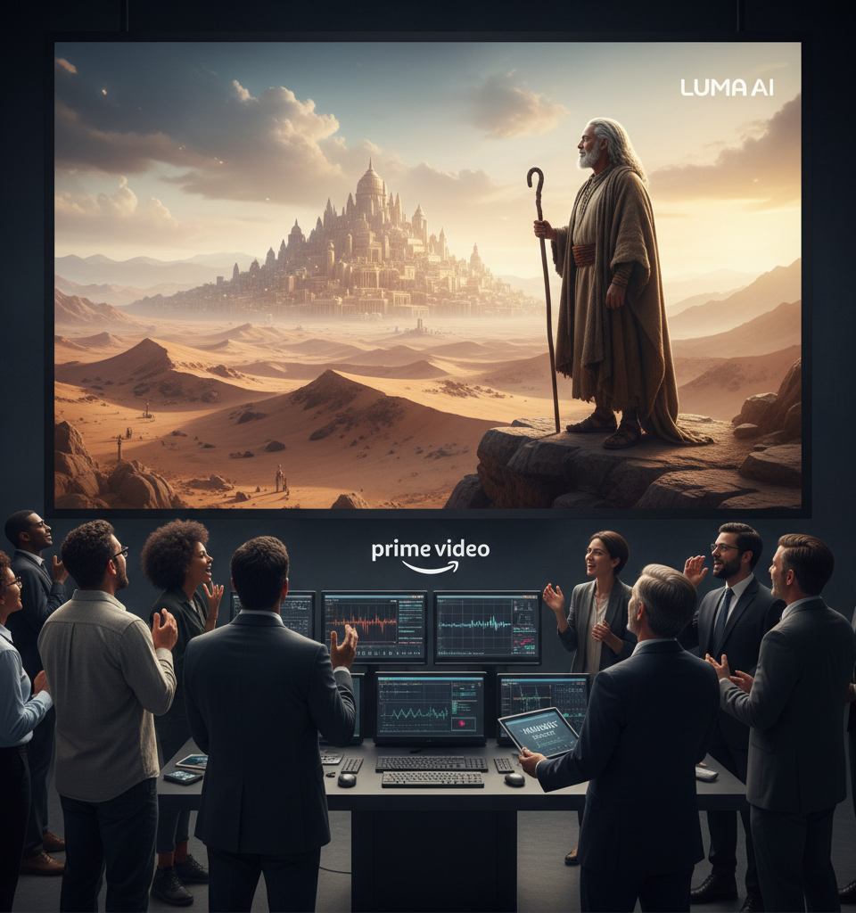 Luma AI Unveils Wonder Project: A New Era for Faith-Based Entertainment Powered by Generative AI — AI-generated illustration