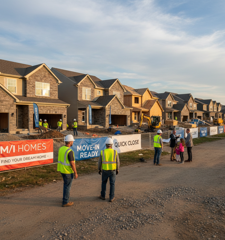M/I Homes Navigates Margin Compression Amid Shifting Housing Market Dynamics — AI-generated illustration