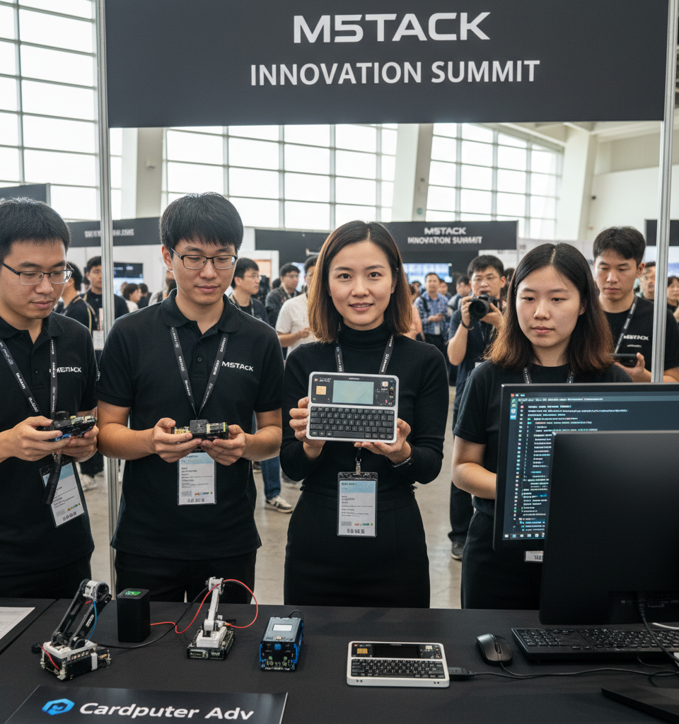 M5Stack Unleashes Cardputer Adv: A New Contender in Portable Computing — AI-generated illustration