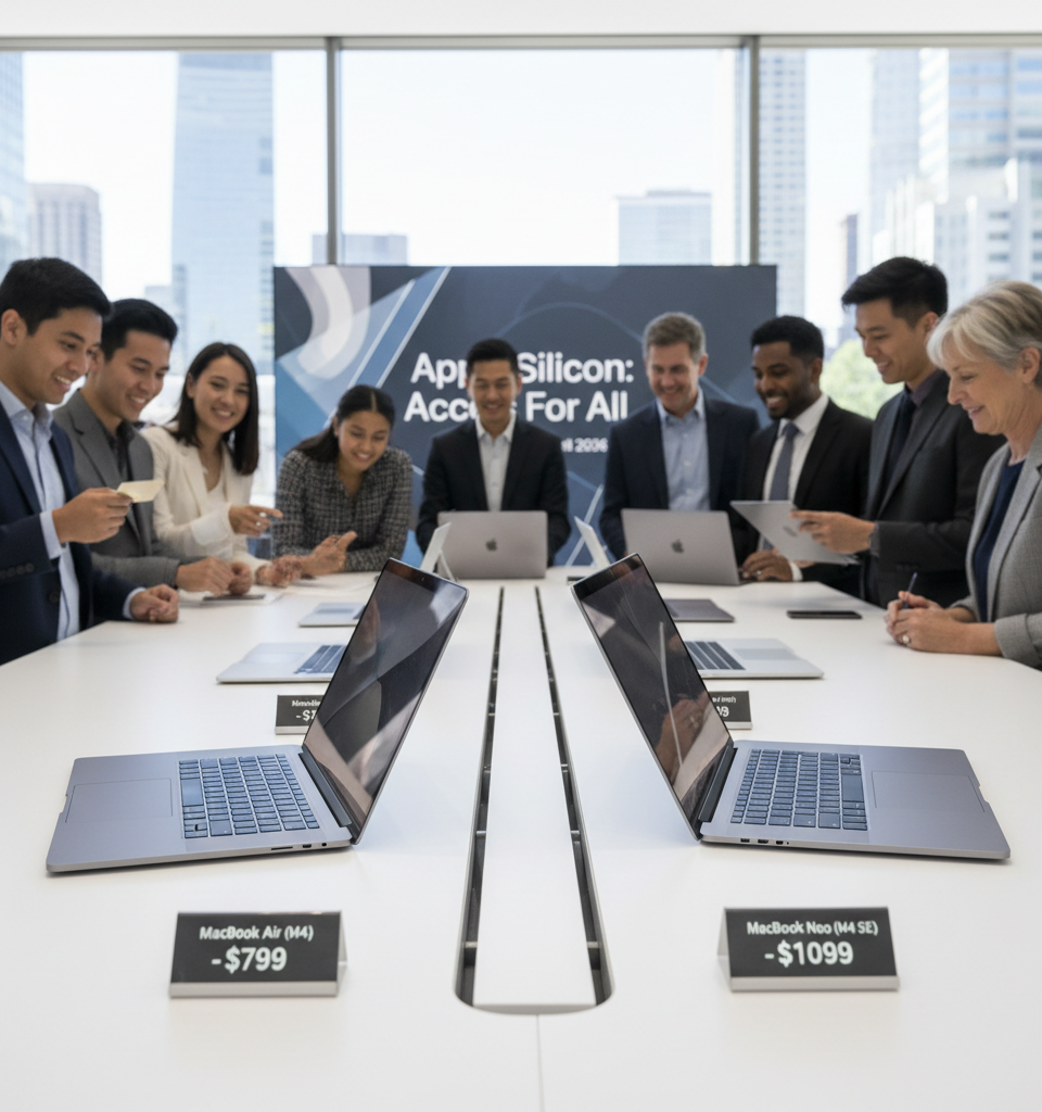 MacBook Affordability Soars: Apple Silicon Drives Price Cuts and Expanded Market Access (April 2026) — AI-generated illustration