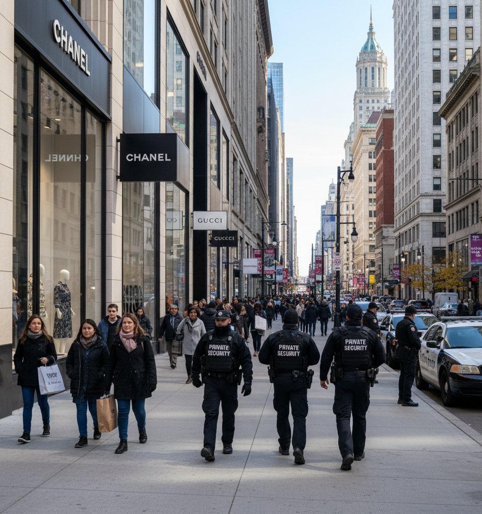 Magnificent Mile Rebound: Security & Rent Cuts Drive Long-Awaited Revival — AI-generated illustration