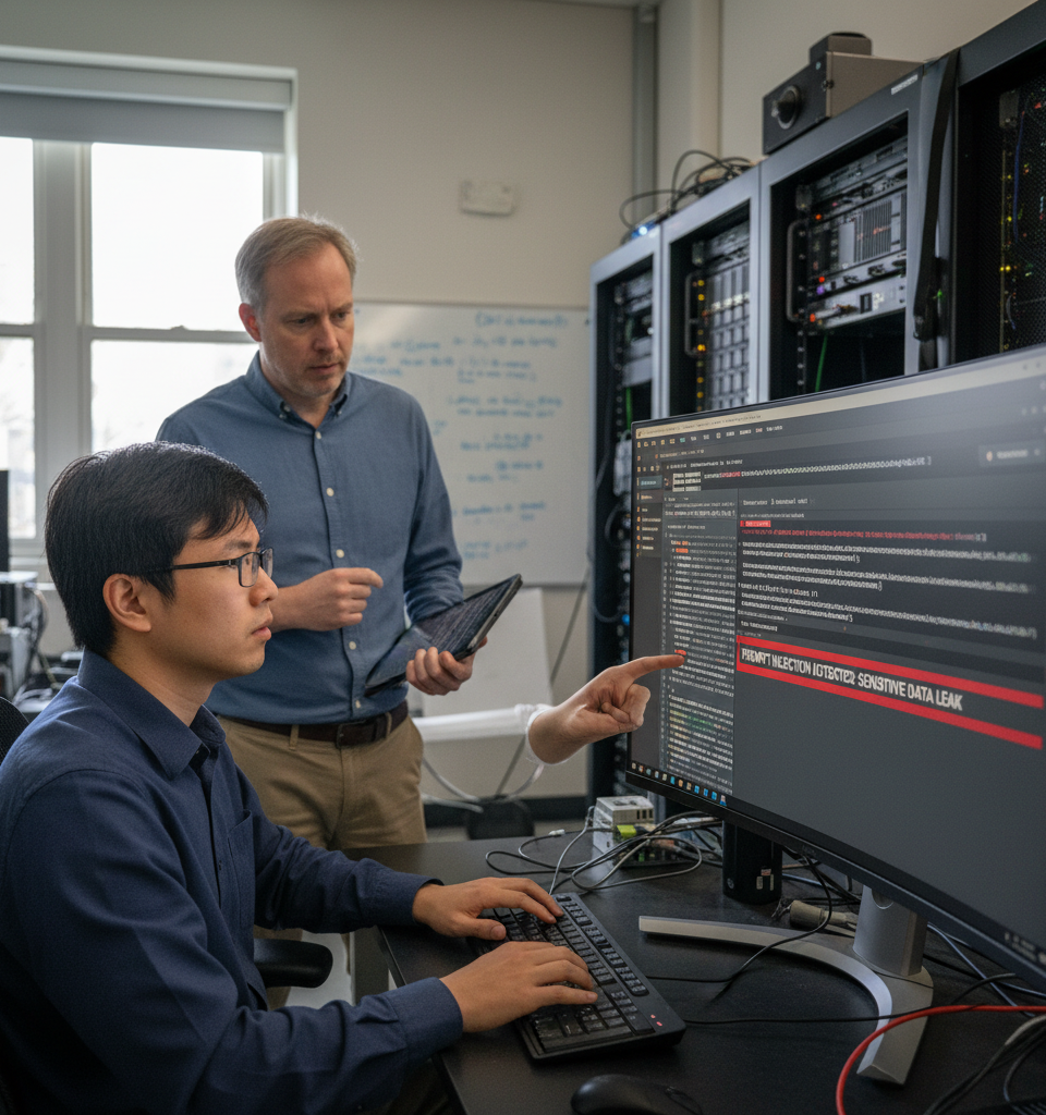 Major AI Coding Agents Exposed: Prompt Injection Leaks API Keys, Raising Security Alarms — AI-generated illustration