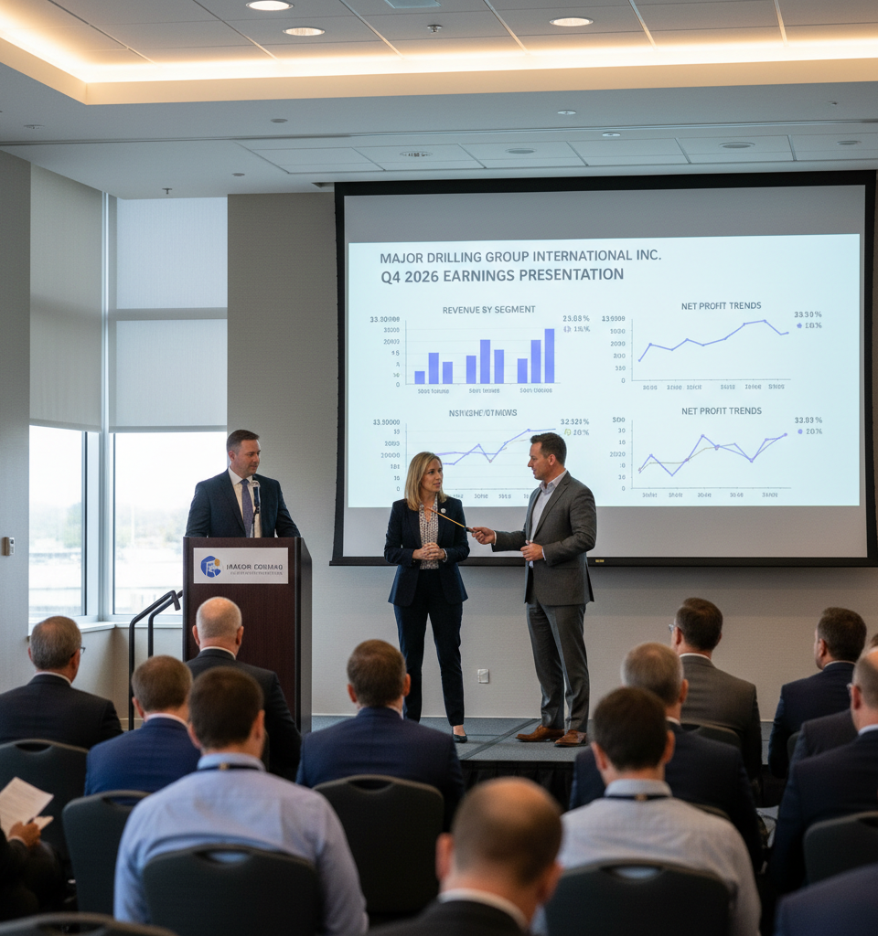 Major Drilling Group International Inc. to Present Q4 2026 Earnings — AI-generated illustration