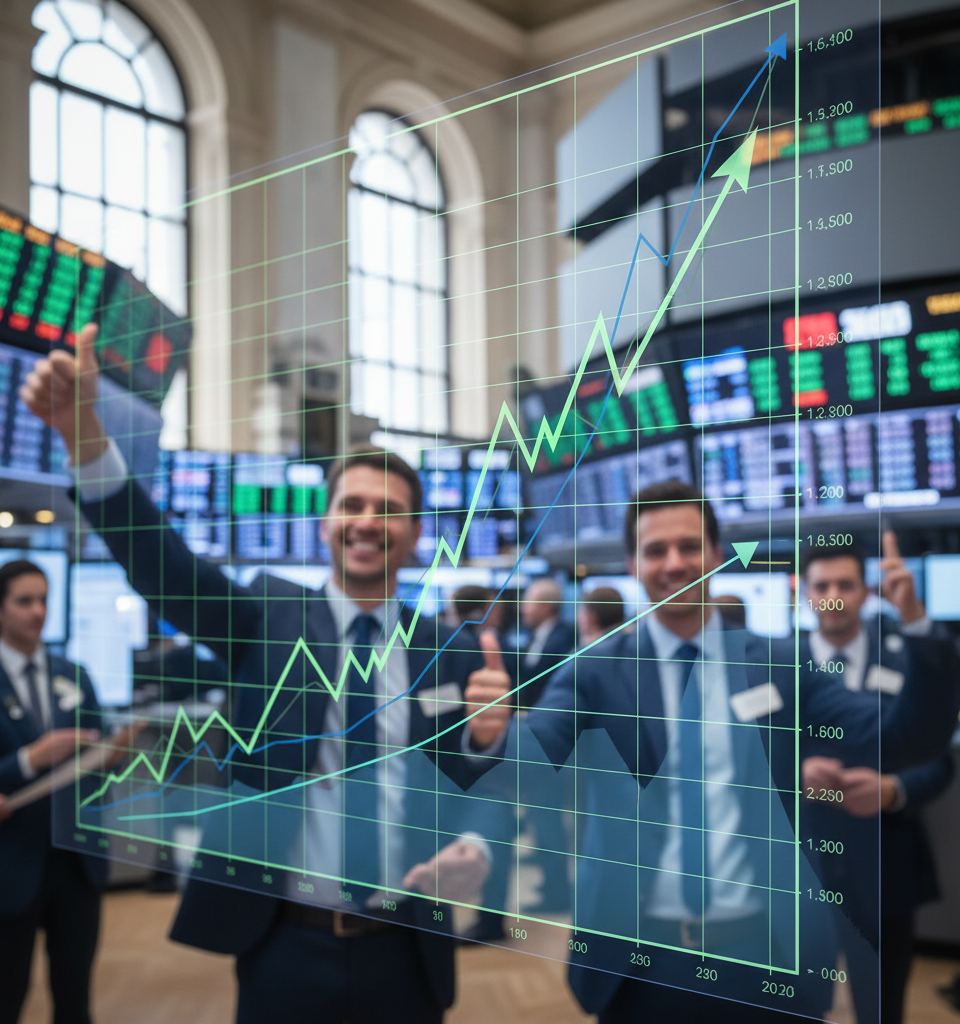 Markets Signal Optimism Over Recent Deal, Anticipate Sustained Elevated Performance — AI-generated illustration