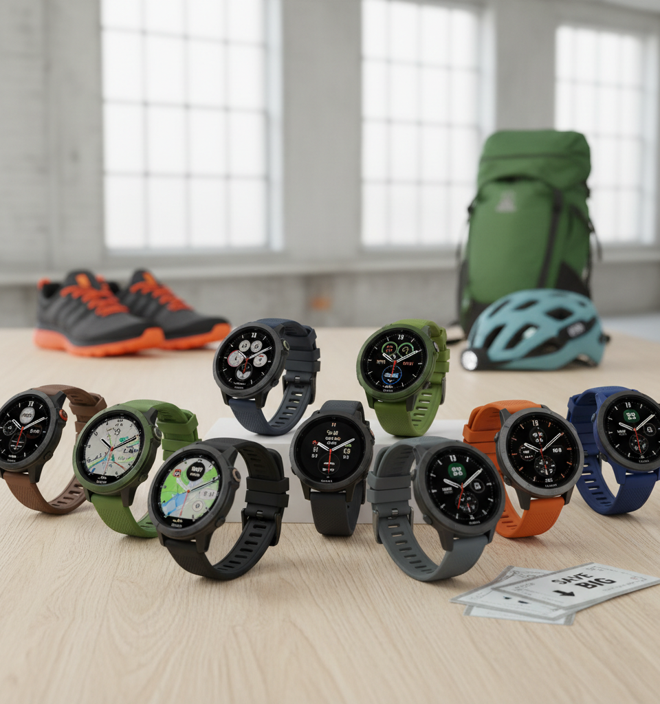 Massive Garmin sale — save big on Garmin’s best watches for running, biking and hiking — AI-generated illustration