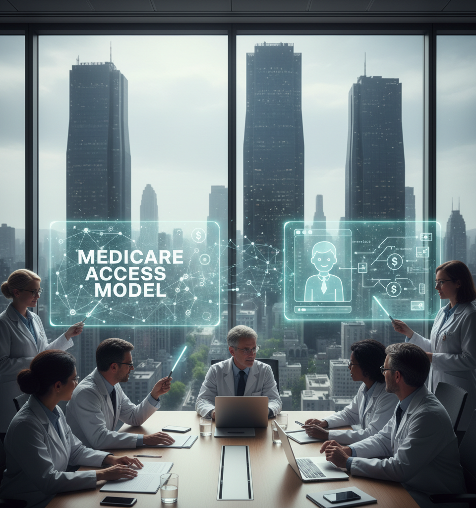 Medicare's ACCESS Model Poised to Revolutionize Healthcare AI Payments, Unnoticed by Tech Giants — AI-generated illustration