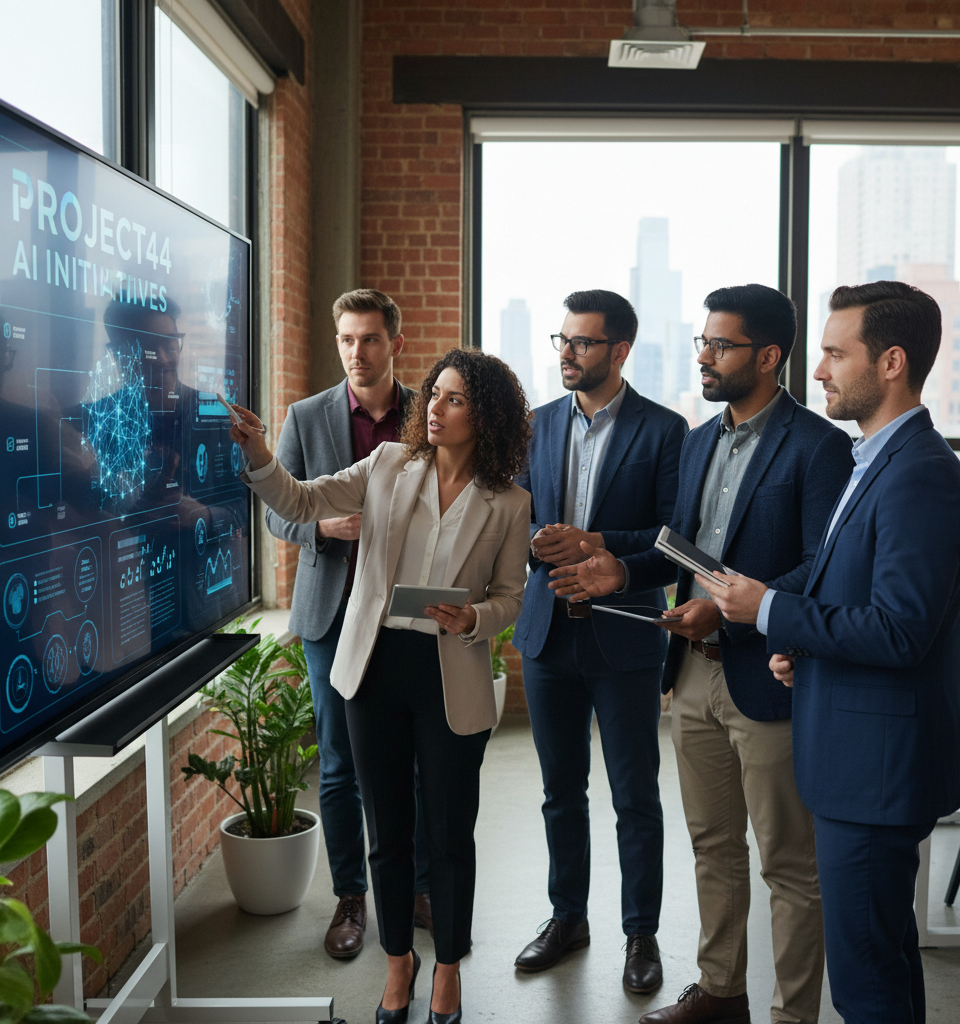 Meet the product managers leading project44’s AI push — AI-generated illustration