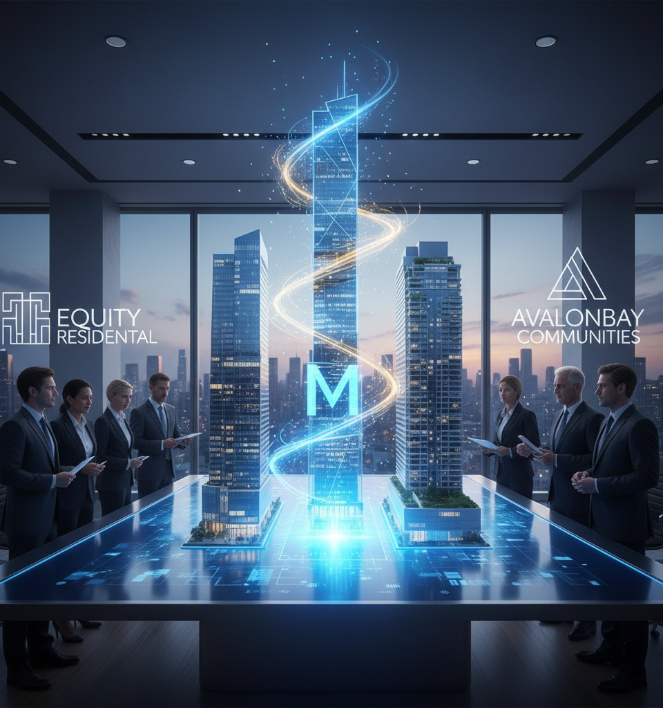 Mega-Merger Brewing? Equity Residential and AvalonBay Reportedly Eyeing Combination — AI-generated illustration